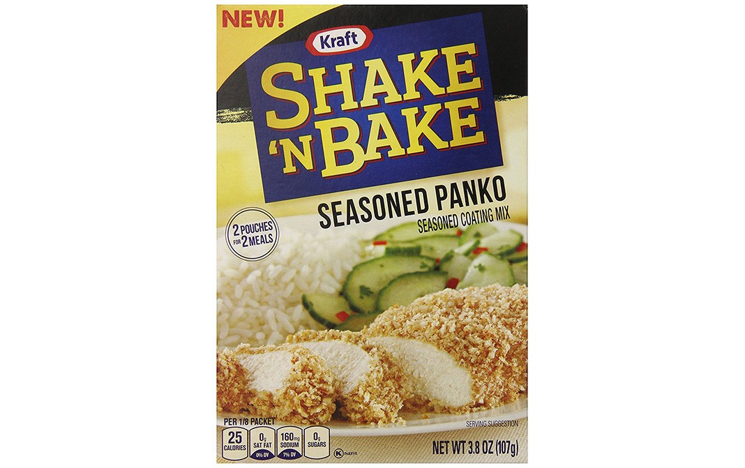 Kraft Shake 'N Bake Seasoned Panko Seasoned Coating Mix   Box  107 grams